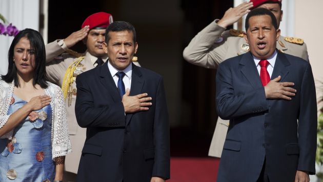 Hugo Chávez dio US$ 600 mil a Ollanta Humala