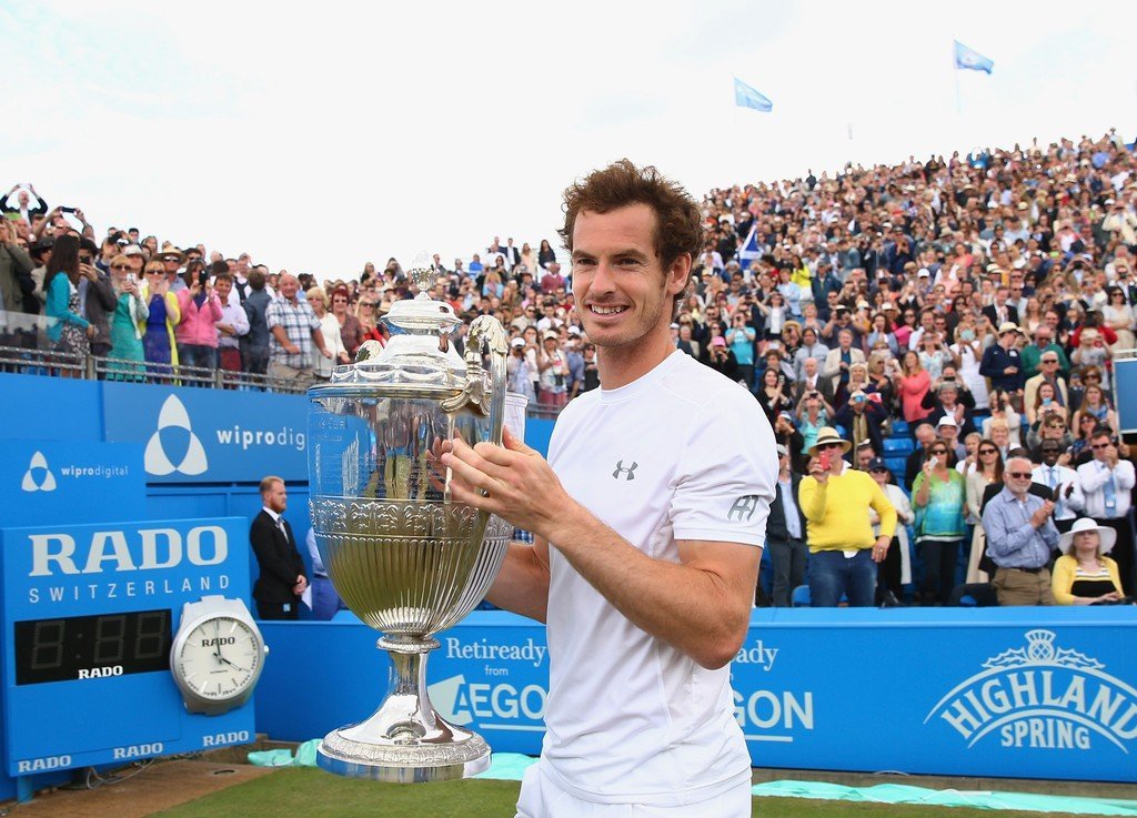 Murray conquistó nuevamente el ATP de Queen’s.