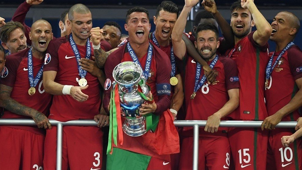 La selección de Portugal con Cristiano Ronaldo hizo historia en la Eurocopa.