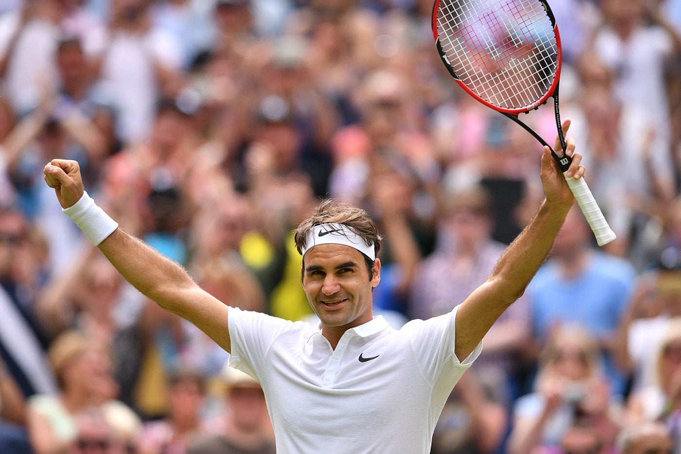 Federer sigue imparable en Wimbledon.