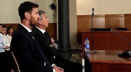 Leo Messi en problemas