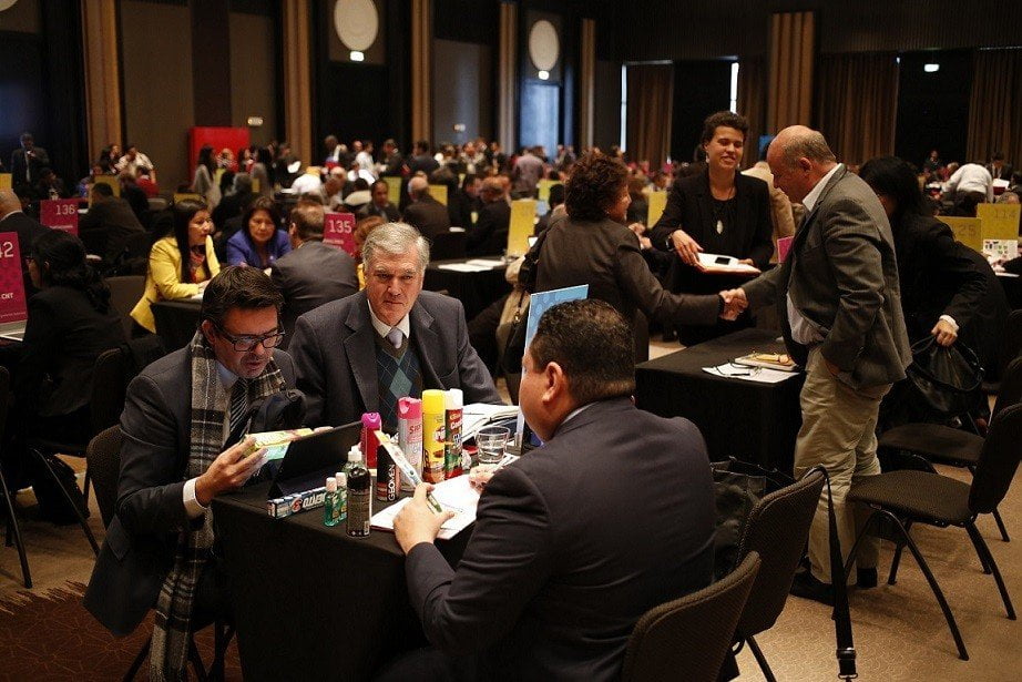 Exportadores peruanos participaron con éxito en Industria Perú 2016.