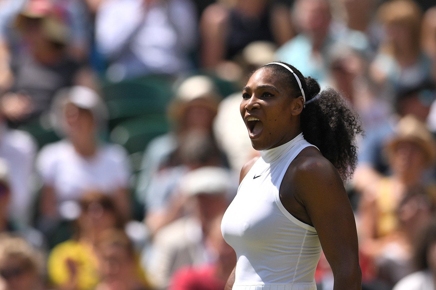 Serena Williams llegó a la final de Wimbledon y podría hacer historia,