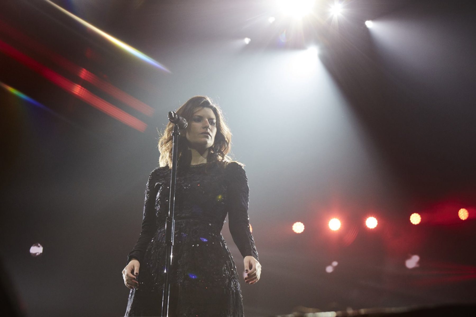 Laura Pausini (Facebook cortesía Christopher Logan)