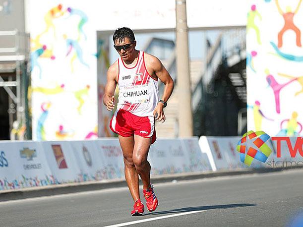 Chihuán logró terminar la marcha de 50 kilómetros en Río 2016.