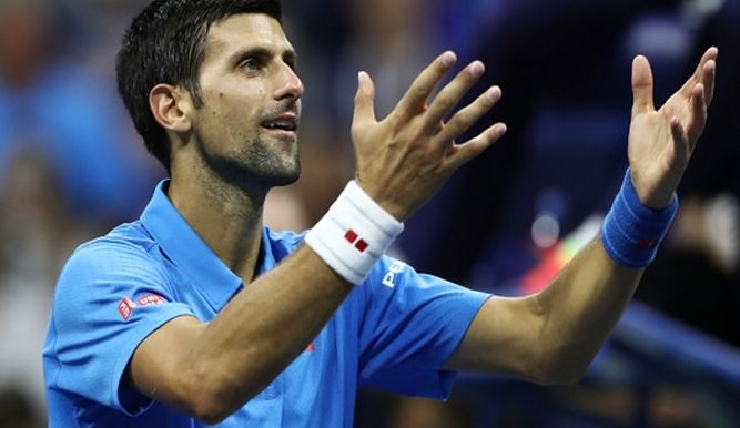Djokovic inició su defensa del título del US Open con una buena victoria.