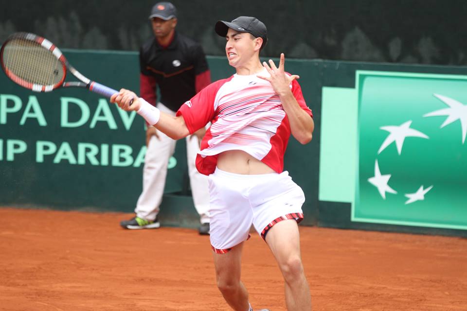 Nicolás Álvarez se encuentra a tres games de sentenciar la final del Grupo II a favor de Perú