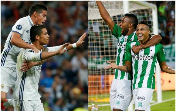 Real Madrid y Nacional de Colombia son favoritos para disputar la final del Mundial de Clubes.