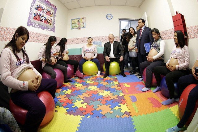 El presidente Kuczynski supervisó además las instalaciones del centro materno infantil.