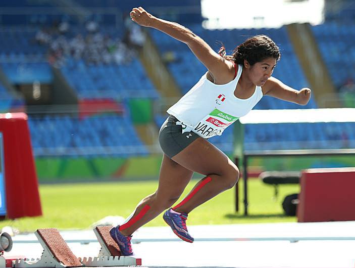 Yeny Vargas  participará mañana en los 200 metros.