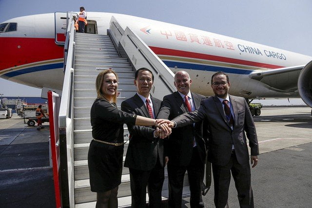 Por primera vez se exportaron alimentos peruanos vía la aerolínea China Eastern Airlines.