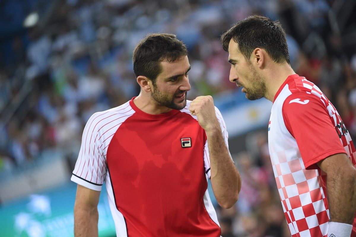 Cilic y Dodig acercaron a su selección hacia el título de Copa Davis.