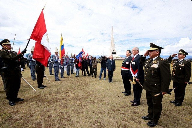 El presidente Kuczynski participó en el acto de la Conmemoración del 192° aniversario de la Batalla de Ayacucho