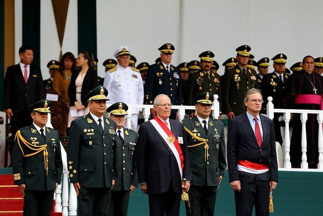 El presidente Kuczynski brindó su apoyo total y fraterno a la Policía Nacional del Perú.