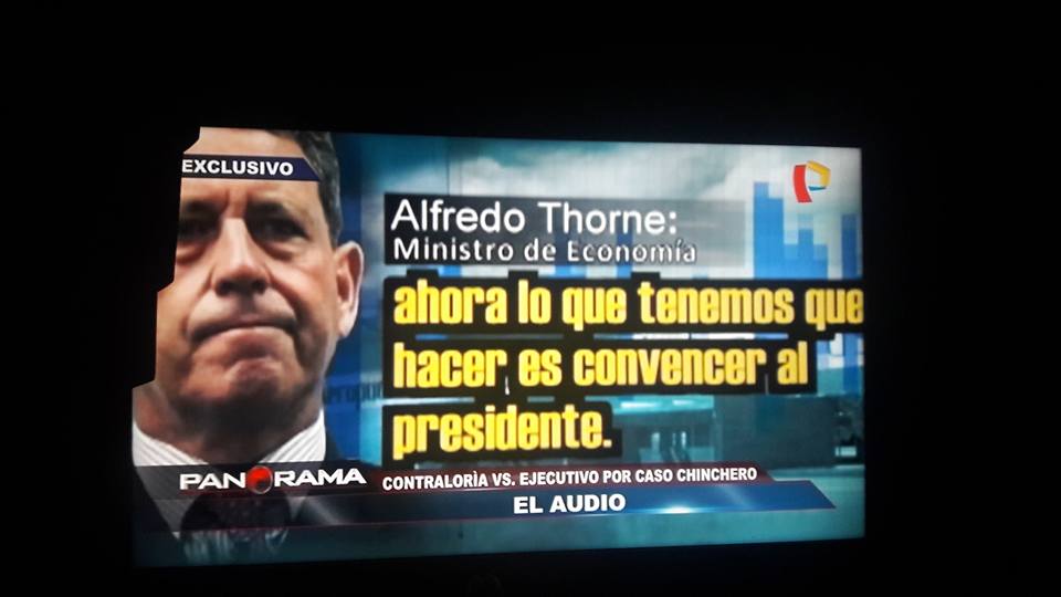 Audio de conversación entre Thorne y Alarcón por Chinchero compromete a PPK