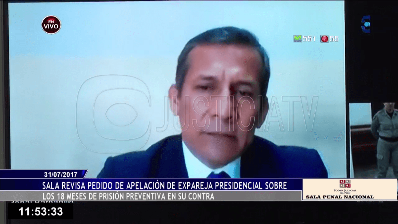 Ollanta Humala Tasso en prisión