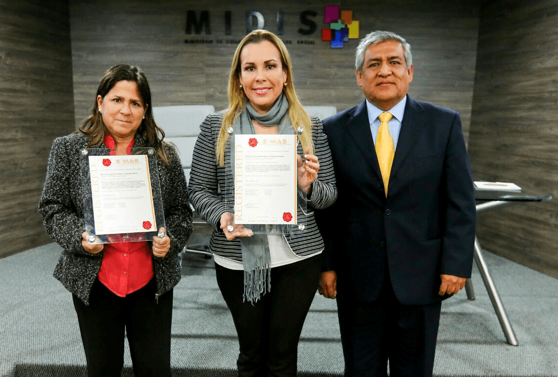 MIDIS es la primera institución del Ejecutivo en recibir certificación ISO por Sistema de Gestión Antisoborno