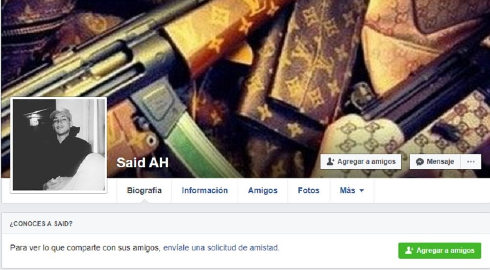 Uno de los terroristas abatidos exhibía armas en su cuenta de Facebook