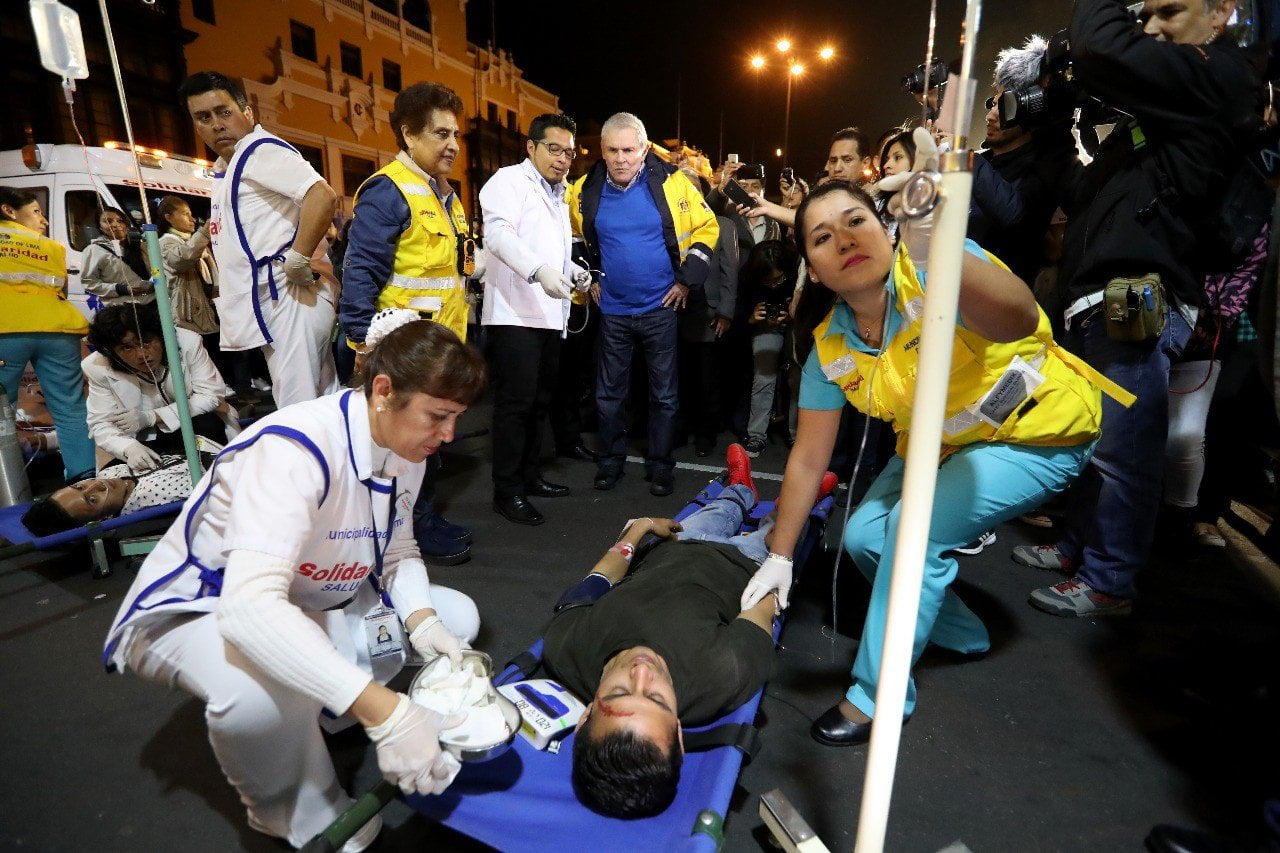 MUNICIPALIDAD DE LIMA ENCABEZÓ SIMULACRO NOCTURNO DE SISMO Y TSUNAMI EN LA CAPITAL