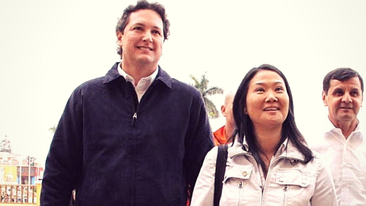 Keiko Fujimori y Daniel Salaverry