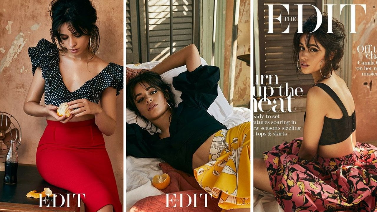 Camila Cabello causa revuelo en sesión de fotos