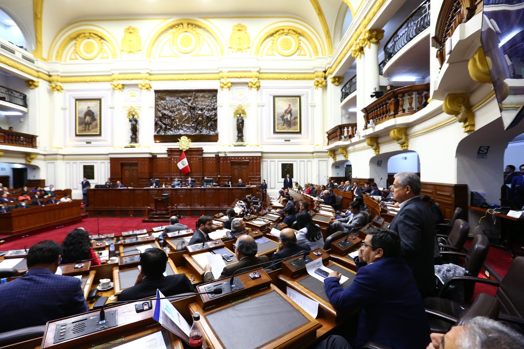 Congreso de la República debate si acepta renuncia de Pedro Pablo Kuczynski