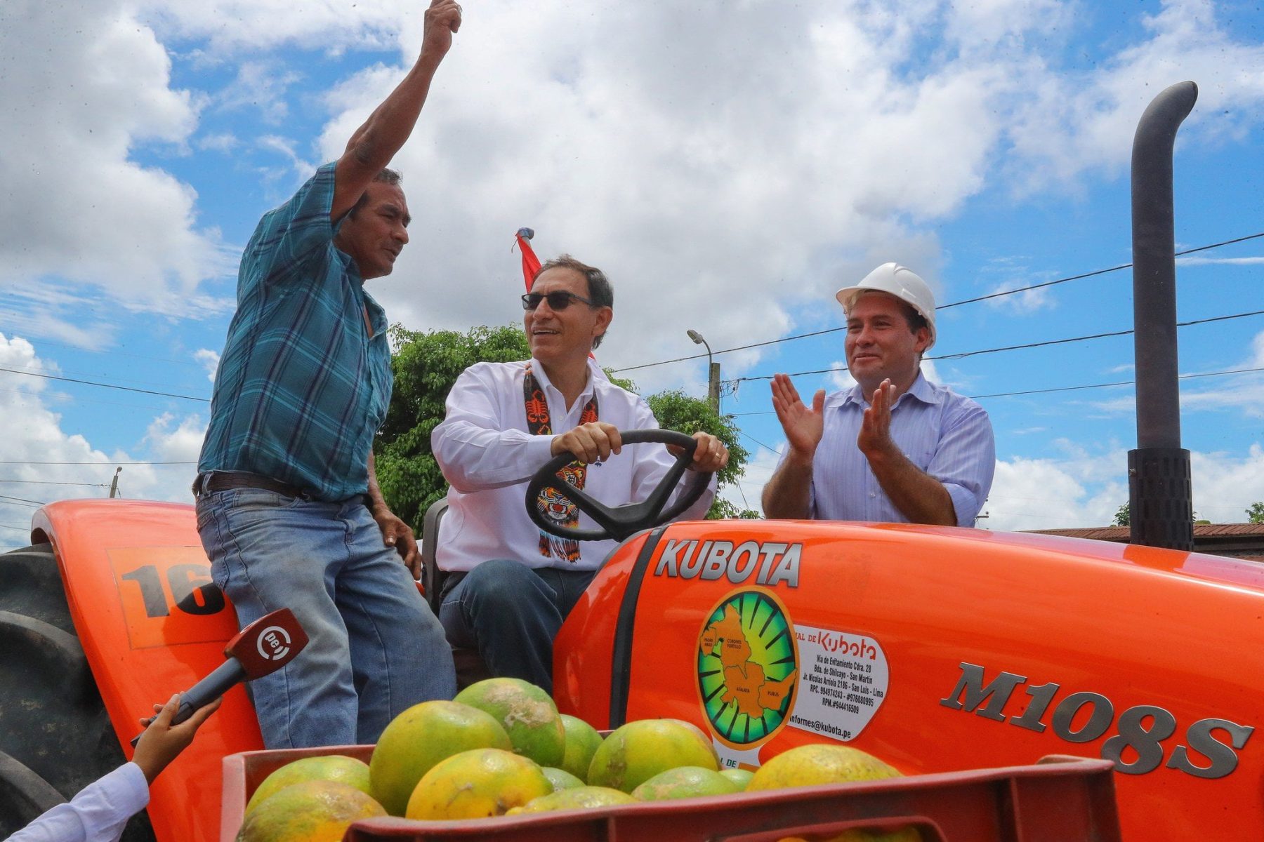 Martín Vizcarra en Ucayali