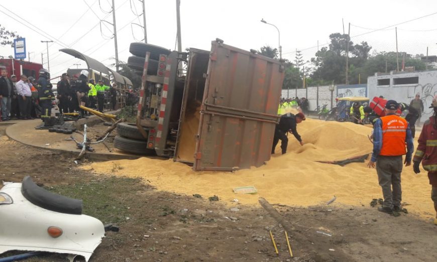 Accidente en Surco