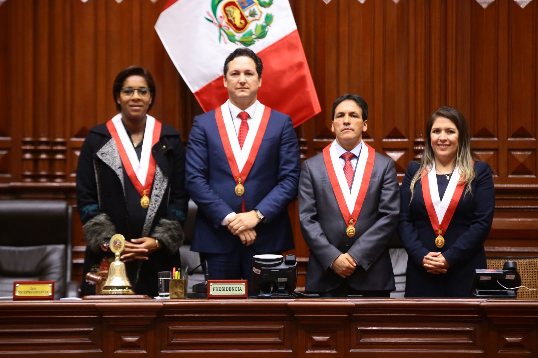 Daniel Salaverry y su nueva Mesa Directiva