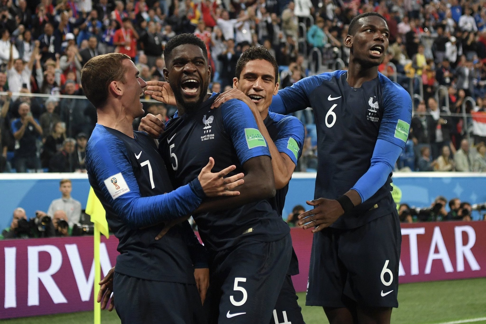 Francia 1 - 0 Bélgica: resumen, resultado y gol. Mundial 2018