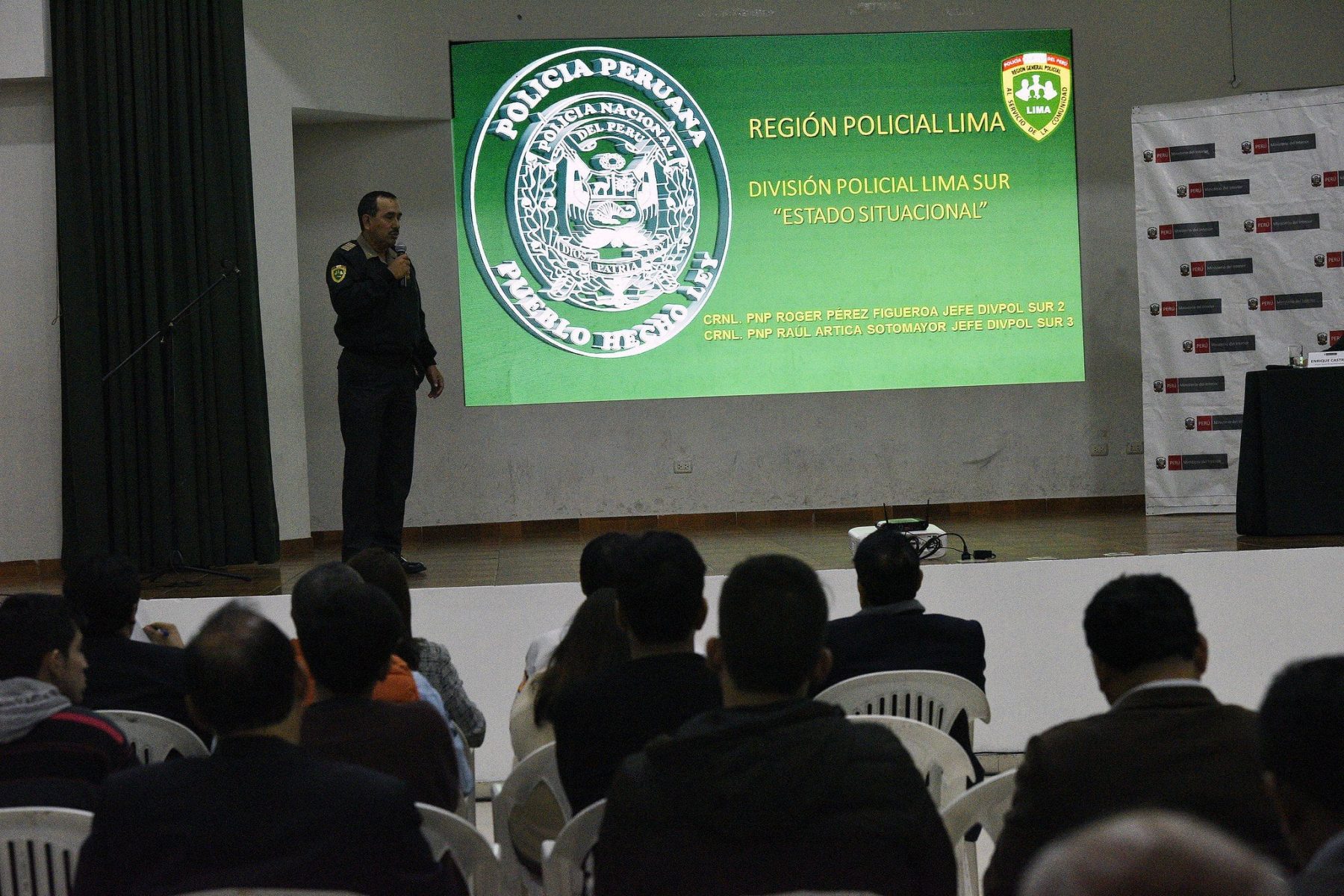 Ministerio del Interior dialogó con 56 candidatos de Lima Sur