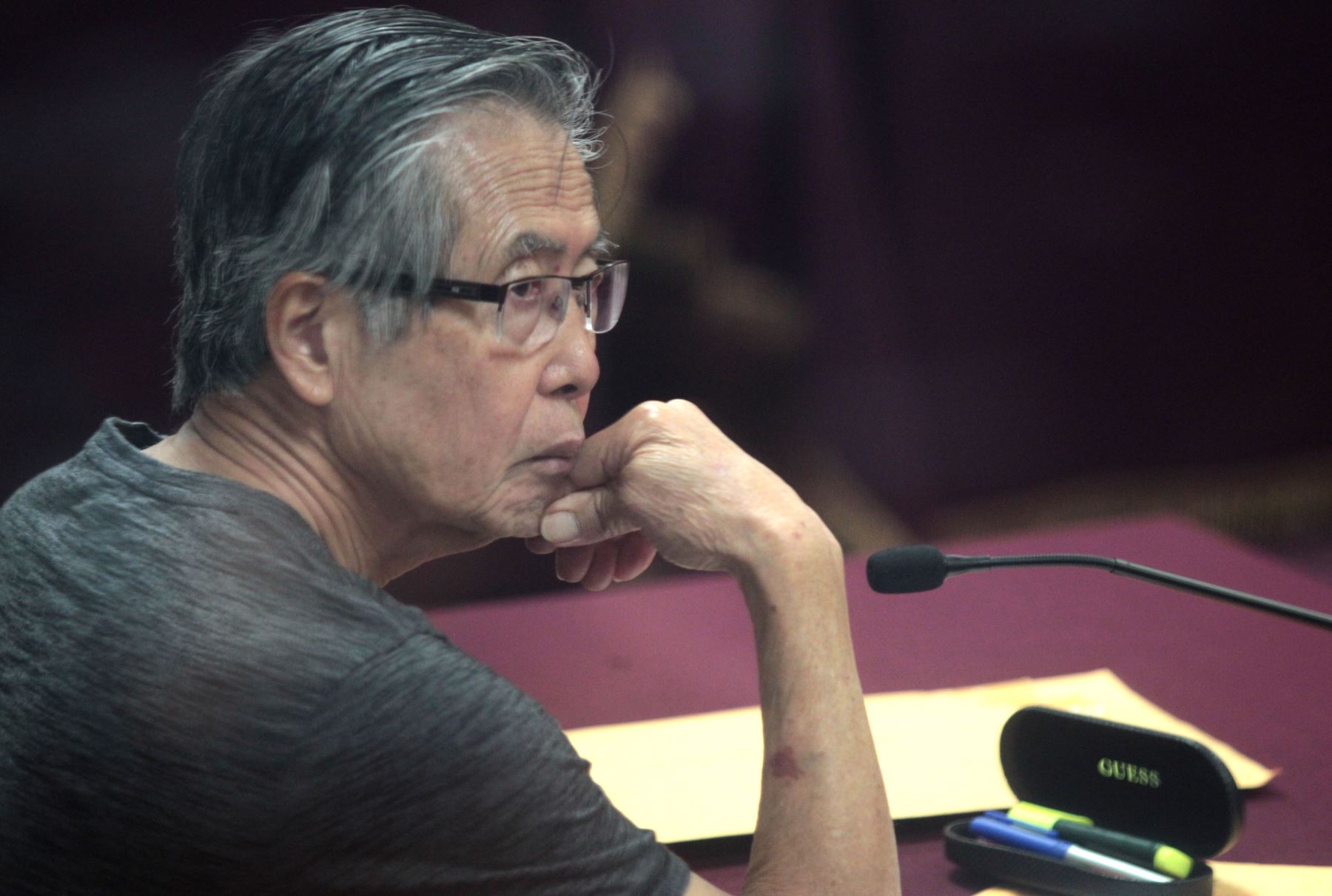 Alberto Fujimori en juicio