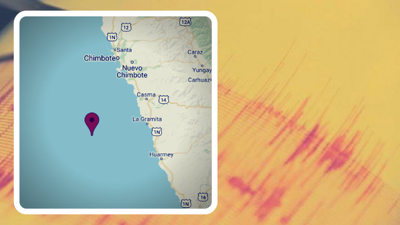 Sismo se registró en Casma