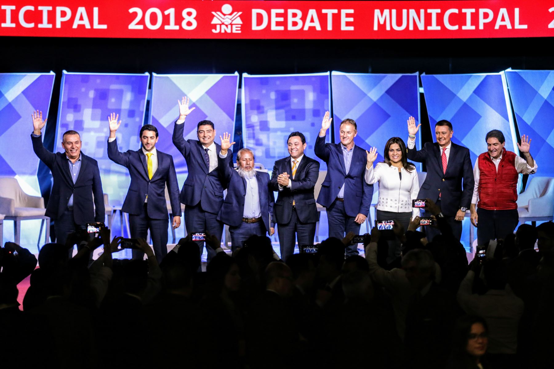 Debate Municipal 2018 y sus participantes