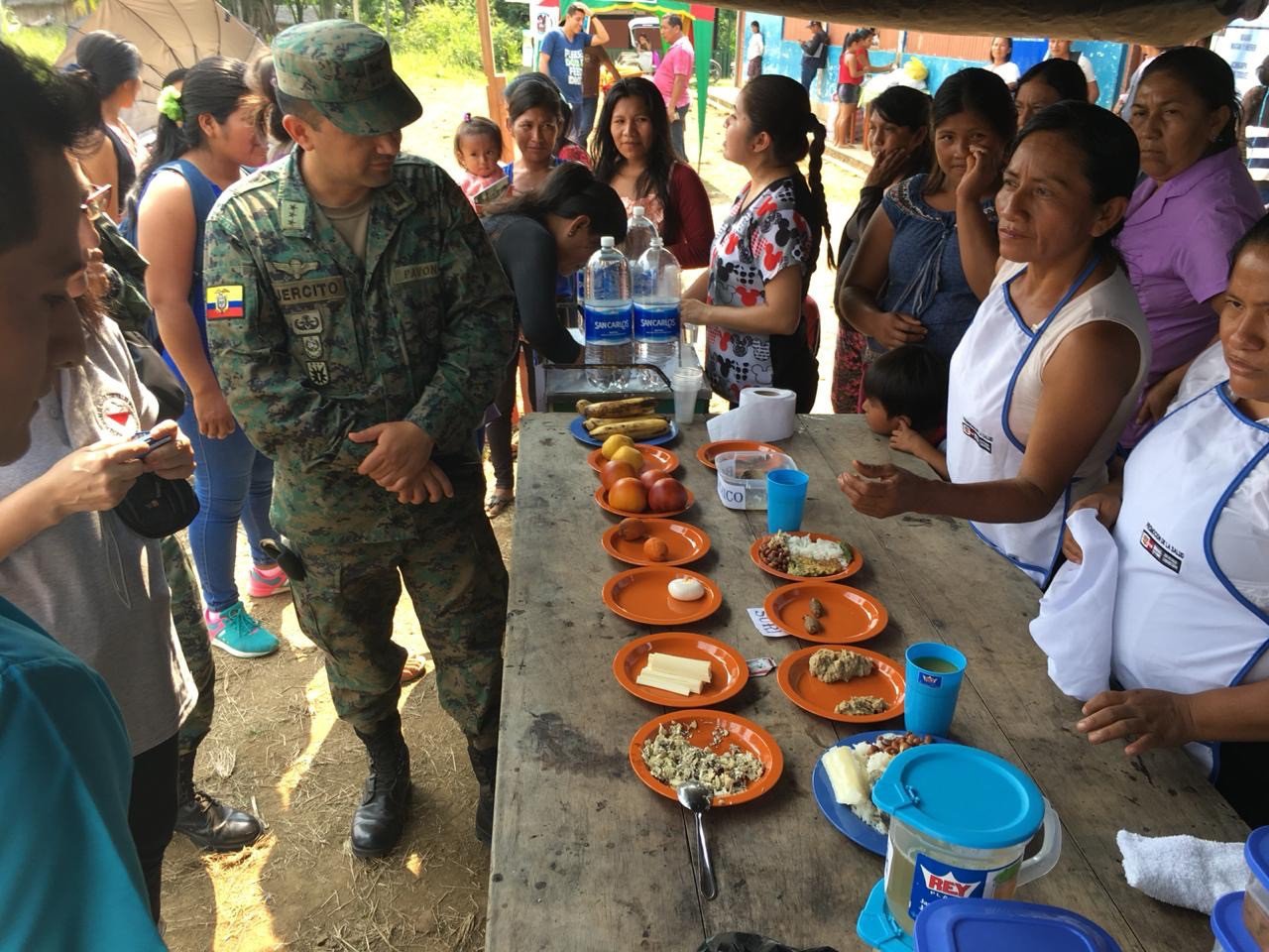 Minsa realiza acciones de prevención de riesgo de desastres en la frontera con Ecuador