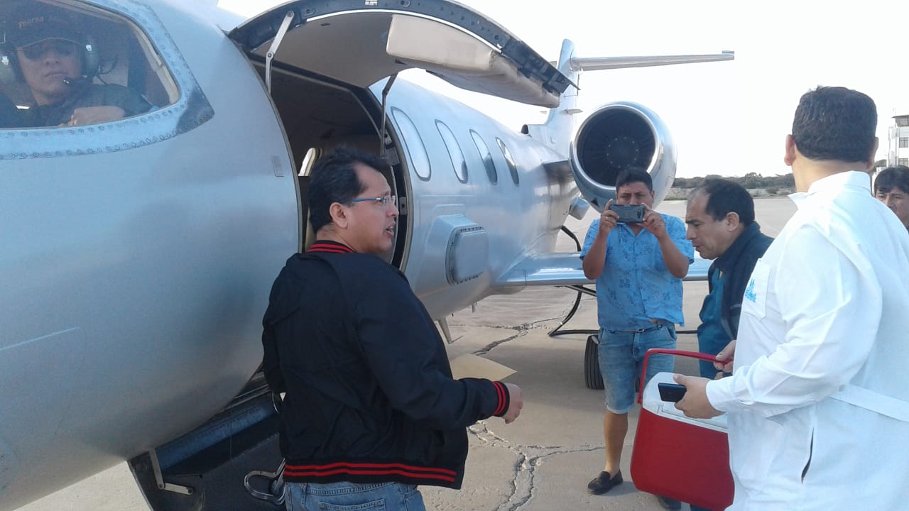 Aeronaves de la FAP trasladan a Lima tres órganos para salvar vidas