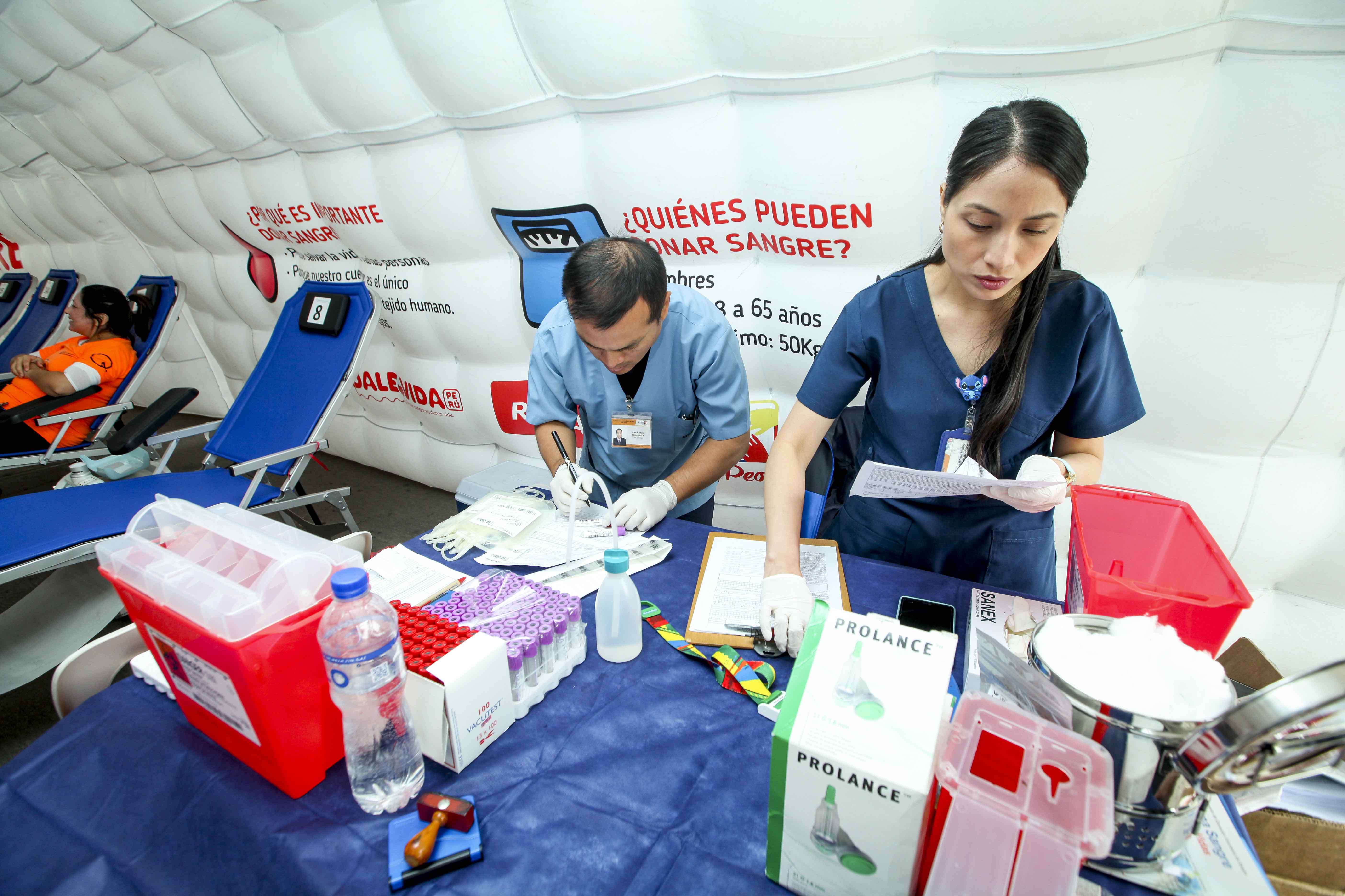 Abren primer centro de donación voluntaria de sangre para INEN