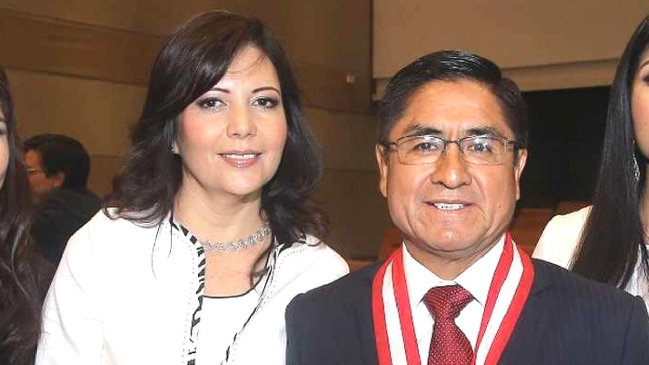 César Hinostroza y su esposa Gloria Gutiérrez Chapa