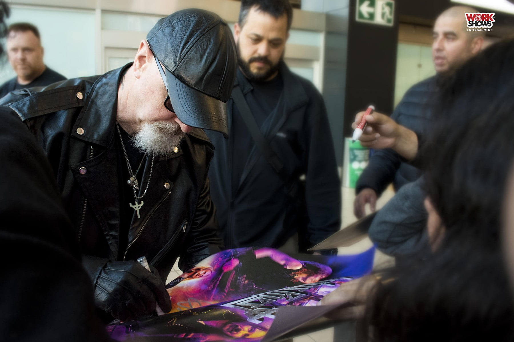 Judas Priest llegó a Lima por primera vez y en avión privado