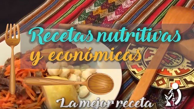 Seis recetas para prevenir la anemia en quechua presentó el Minsa | VIDEO