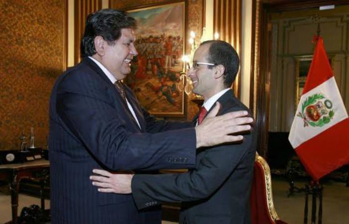 Alan García y Marcelo Odebrecht