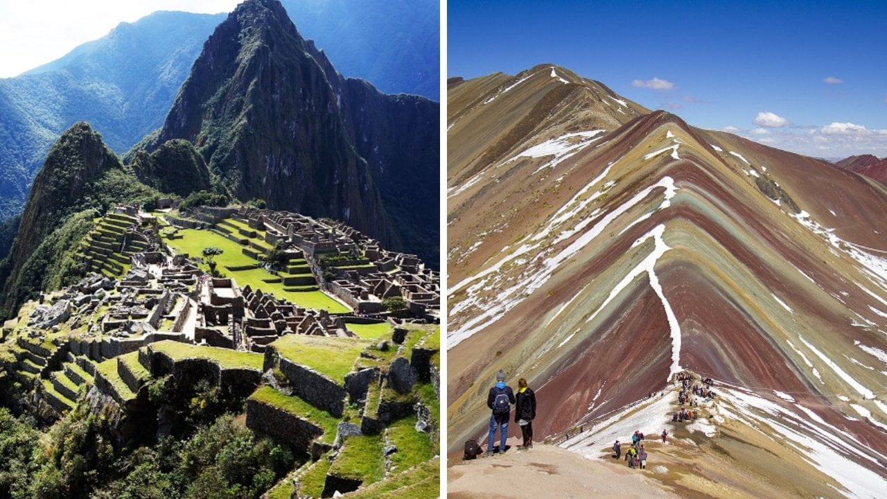 Machu Picchu y “Montaña de los Siete Colores” en top 30 de paisajes más hermosos