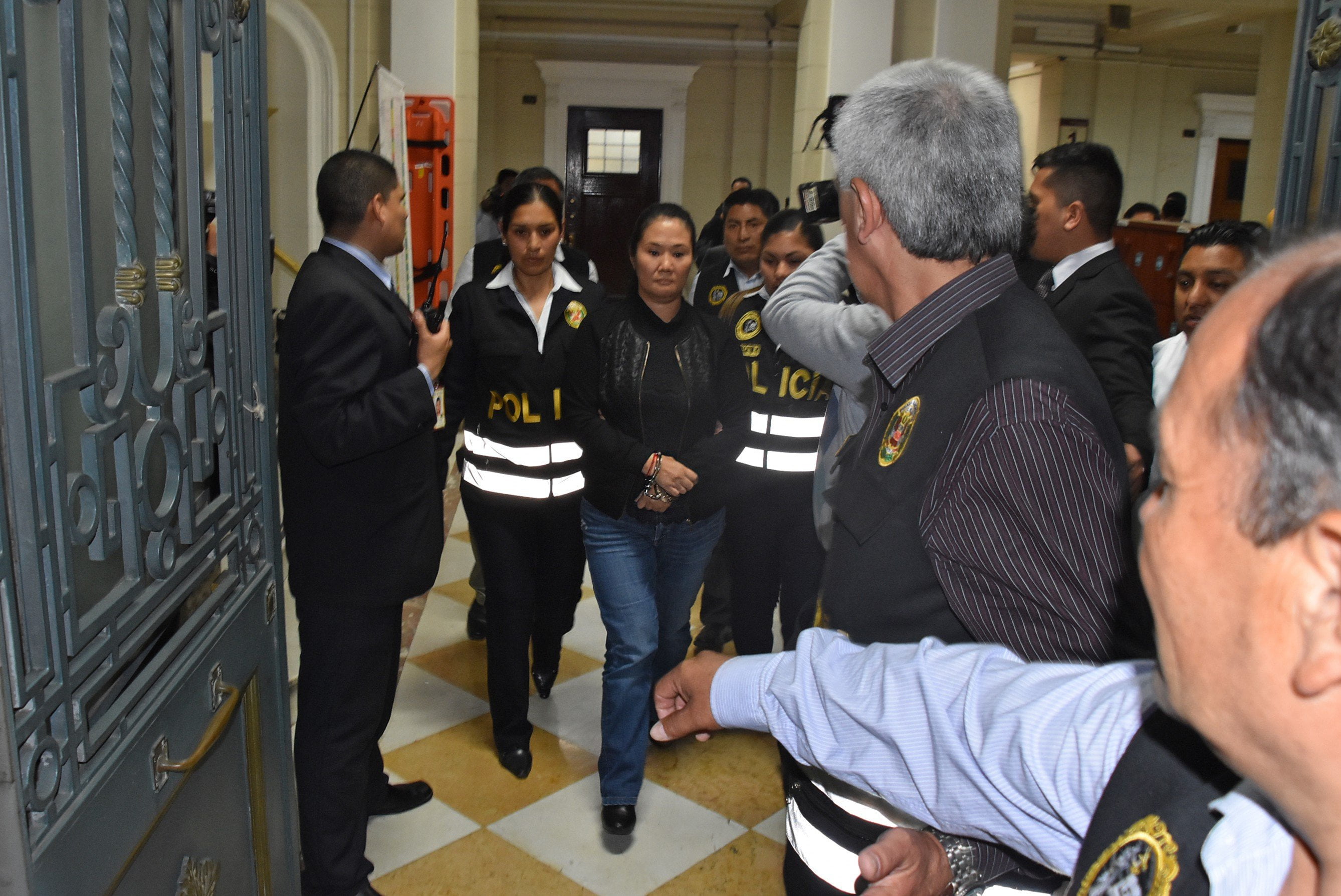INPE decide a que penal trasladará a Keiko Fujimori para prisión preventiva