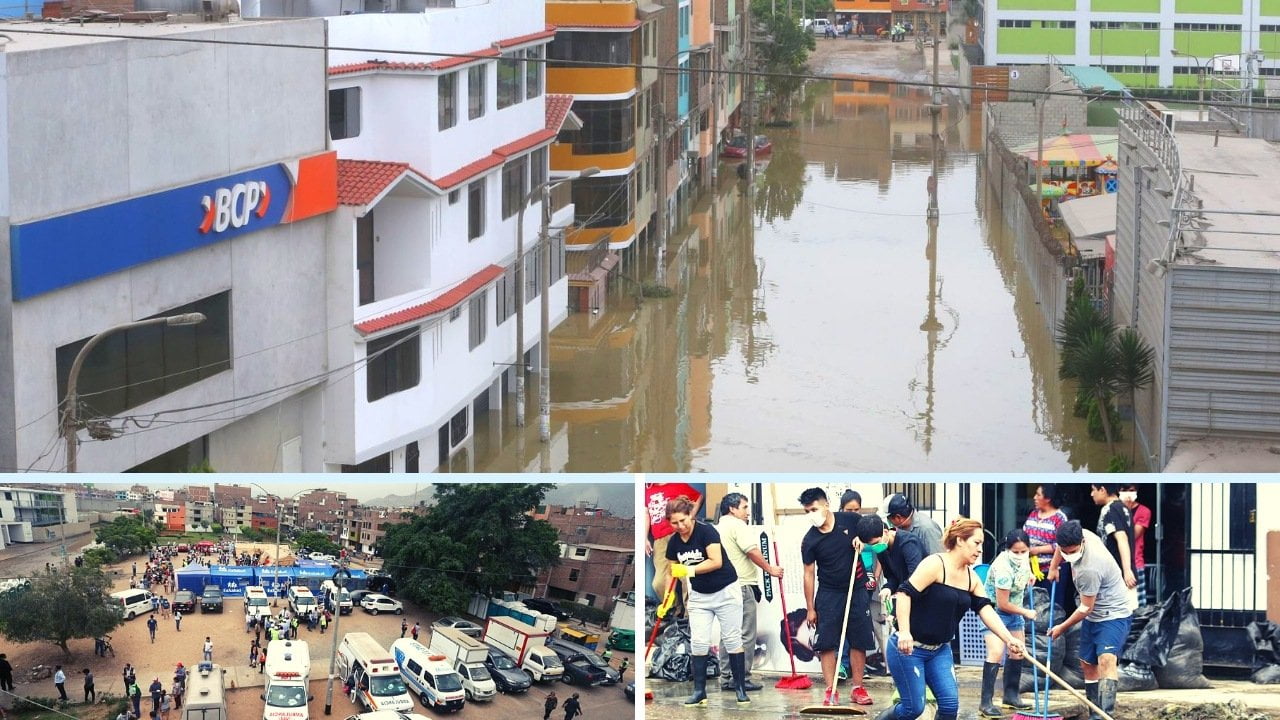 Zona afectada por aniego en San Juan de Lurigancho es declarada en emergencia ambiental