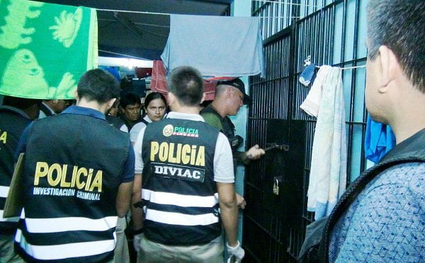 Allanan celdas en penal de Chiclayo ante posible atentado contra fiscal
