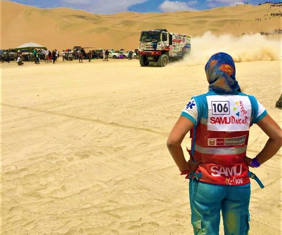 SAMU brinda atenciones durante el Rally Dakar 2019