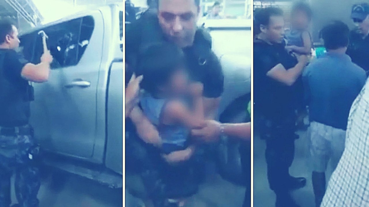 Dejó encerrado a su hijo en una camioneta a 36°C y lo detienen