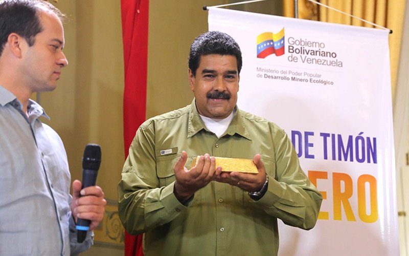 Régimen de Nicolás Maduro sacó 8 toneladas de oro del Banco Central de Venezuela