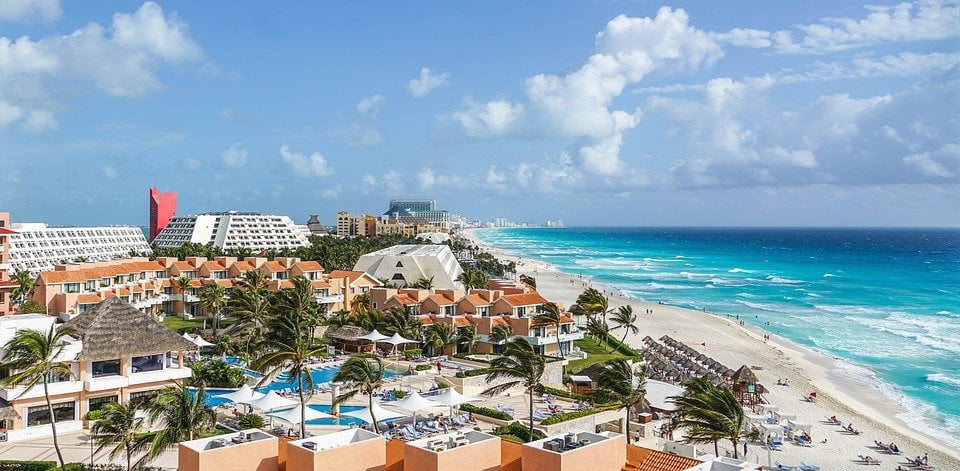Cancún - Cinco mejores destinos para viajar y escapar de la rutina