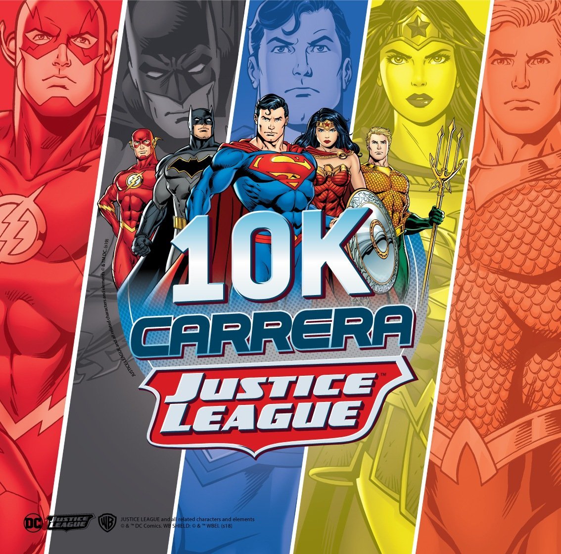Justice League 10K: se inició venta de entradas para la carrera